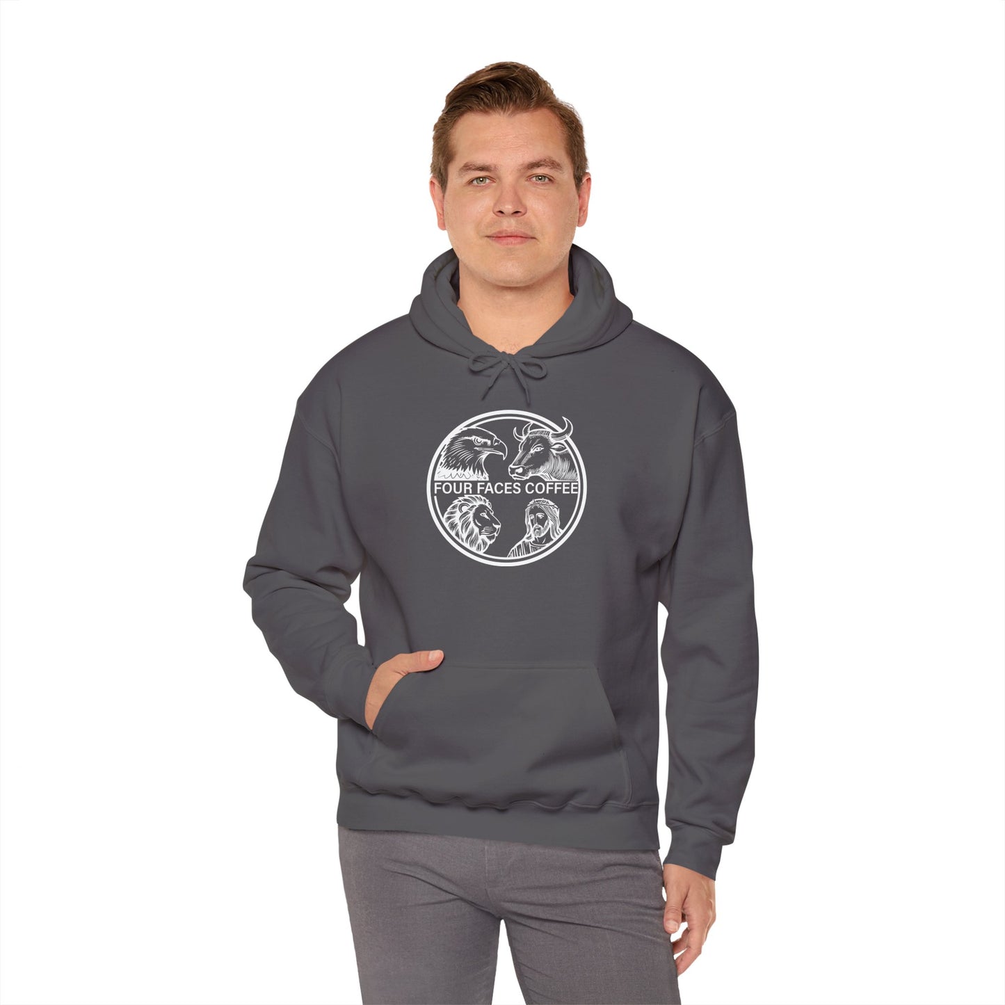 Four Faces Hooded Sweatshirt