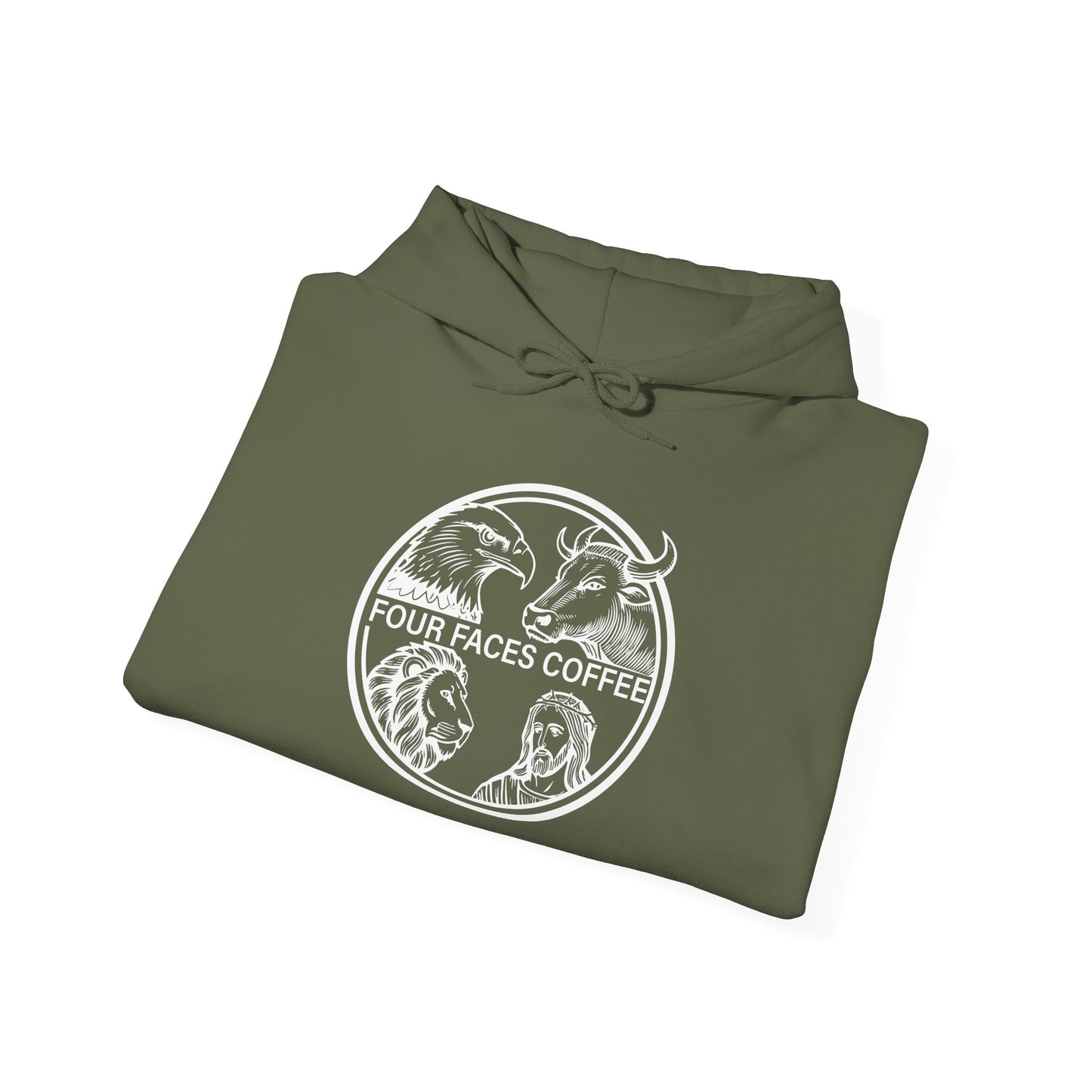 Four Faces Hooded Sweatshirt