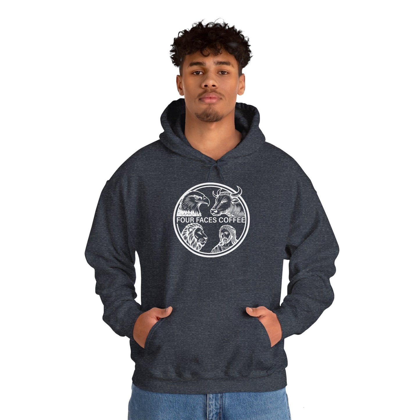 Four Faces Hooded Sweatshirt