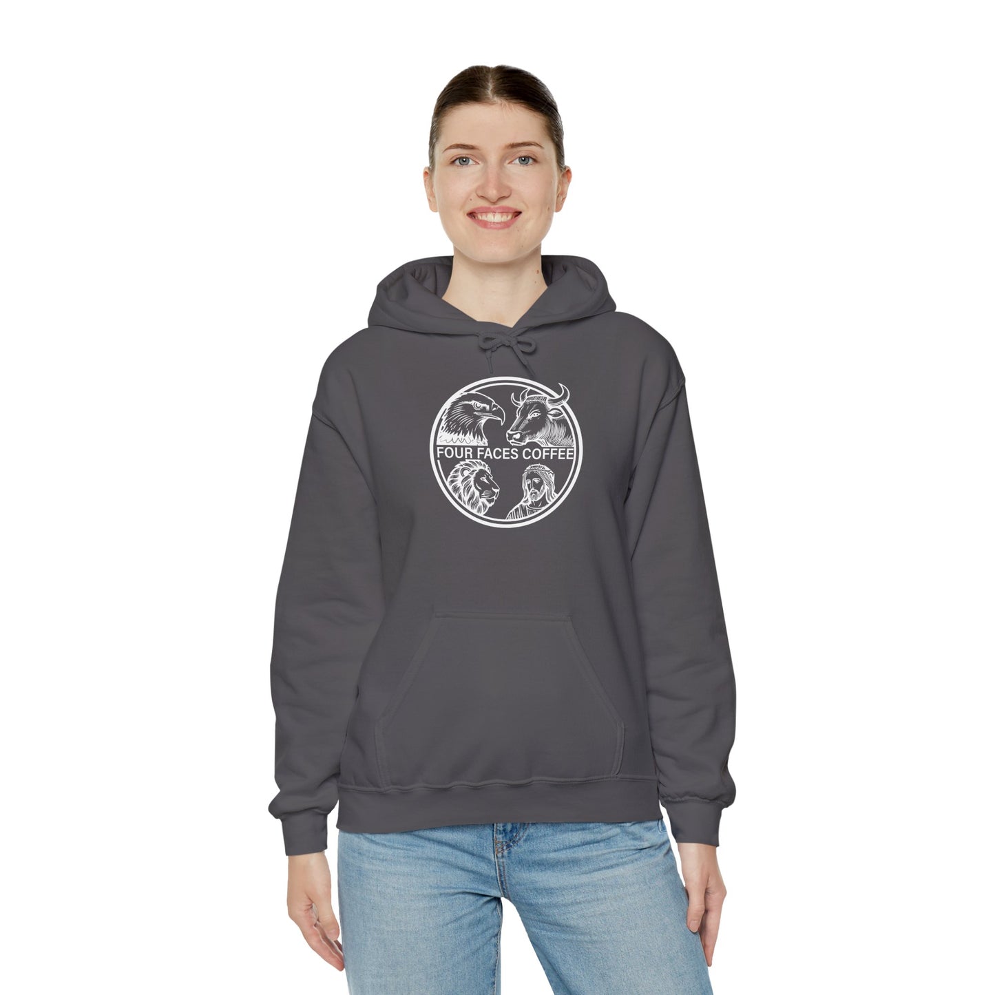 Four Faces Hooded Sweatshirt