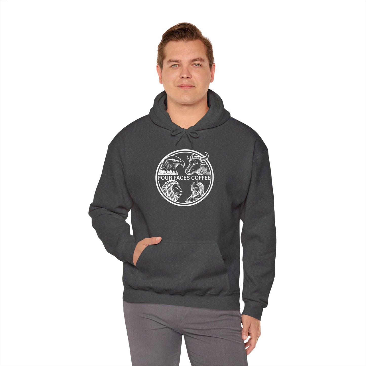 Four Faces Hooded Sweatshirt