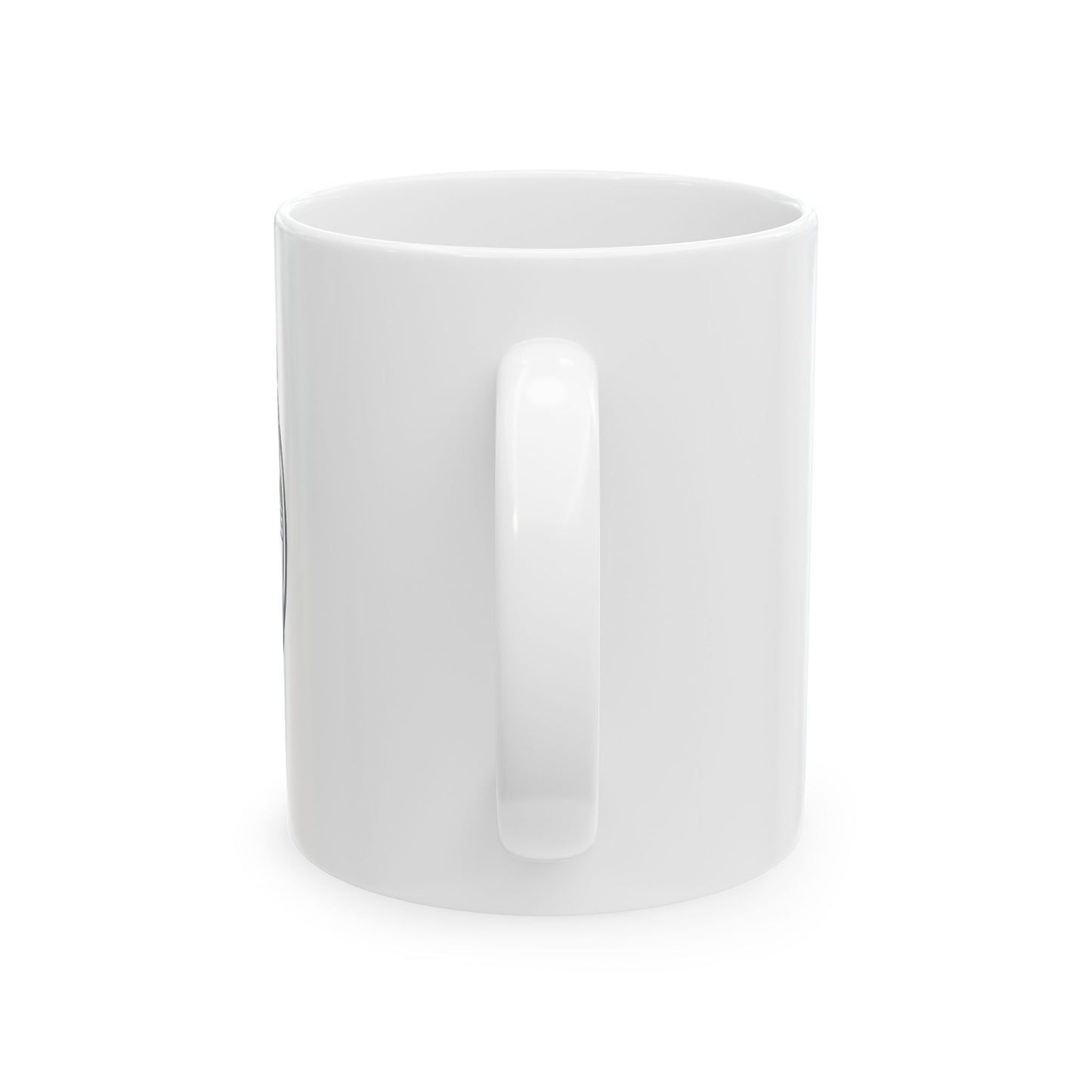 Four Faces Ceramic Mug, (11oz)