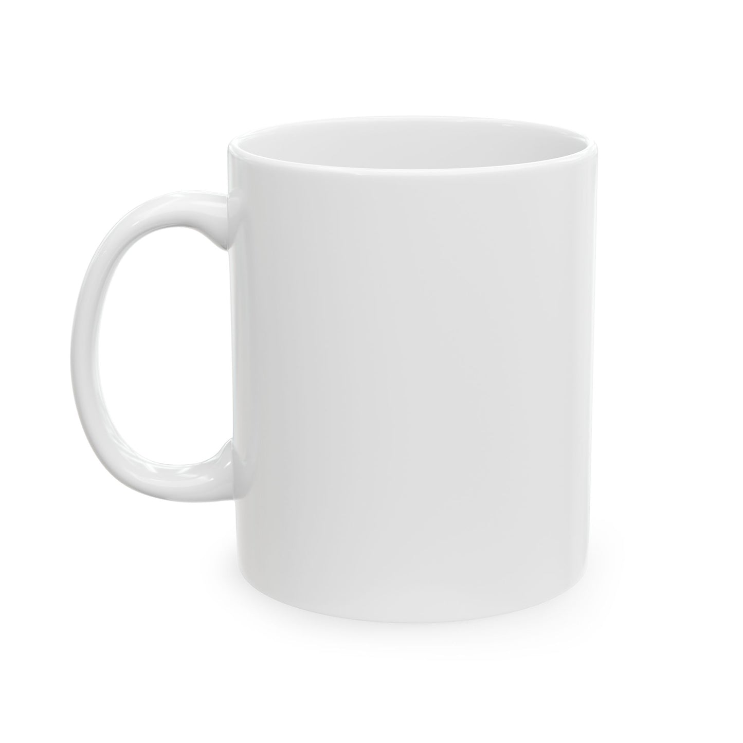 Four Faces Ceramic Mug, (11oz)