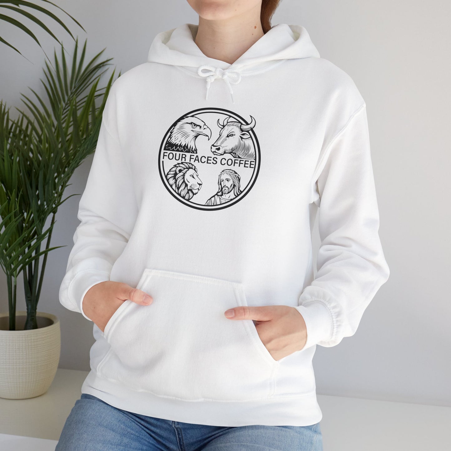 Four Faces Hooded Sweatshirt