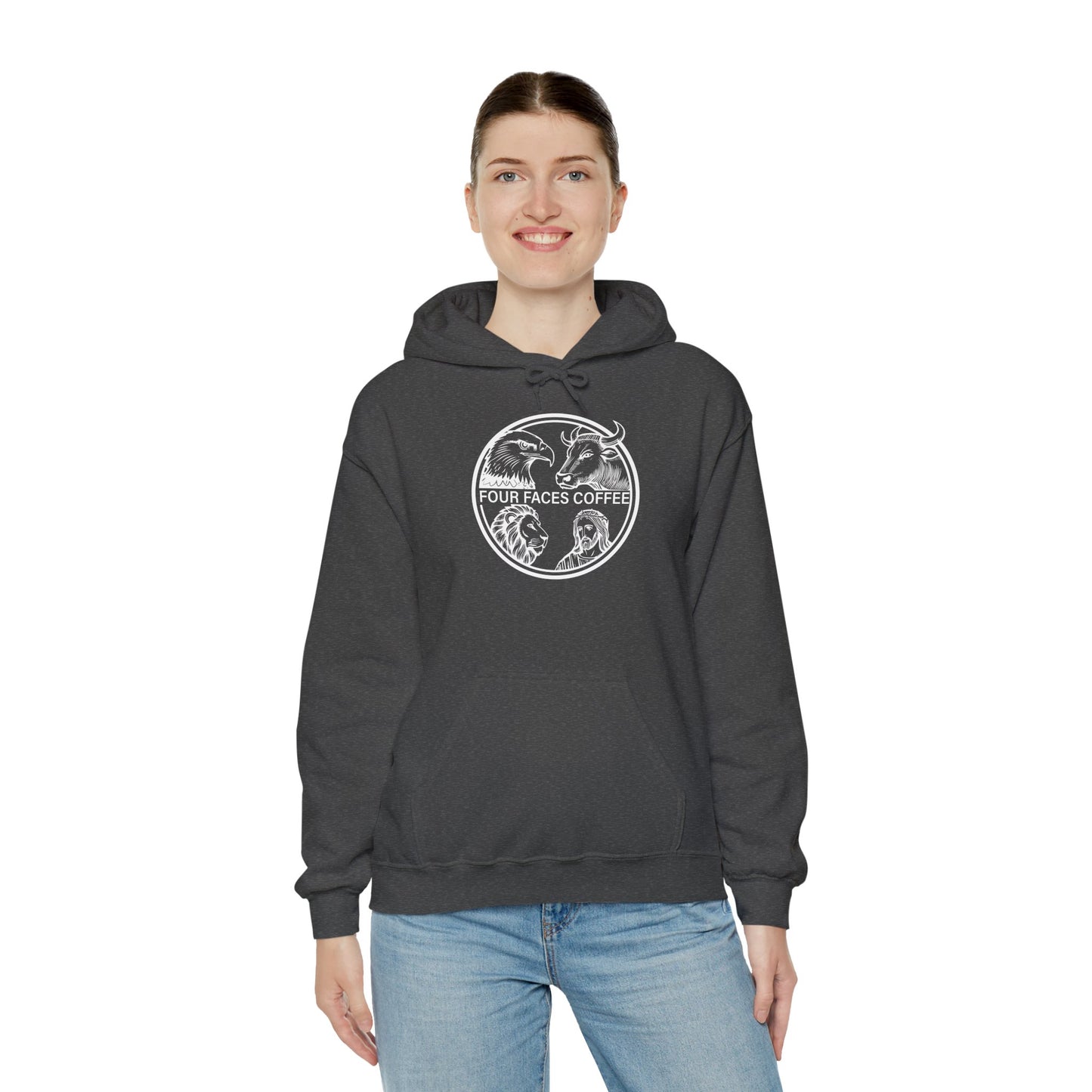 Four Faces Hooded Sweatshirt
